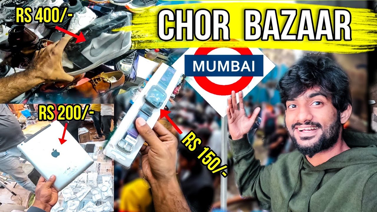 CHOR BAZAAR மும்பை Market 😱😱😱  | வெள்ளி Market Explore -  தமிழில்.