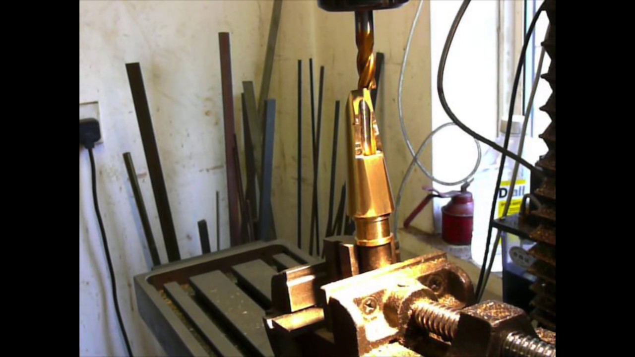 Attempt at making a brass clarinet mouthpiece.Part 3.