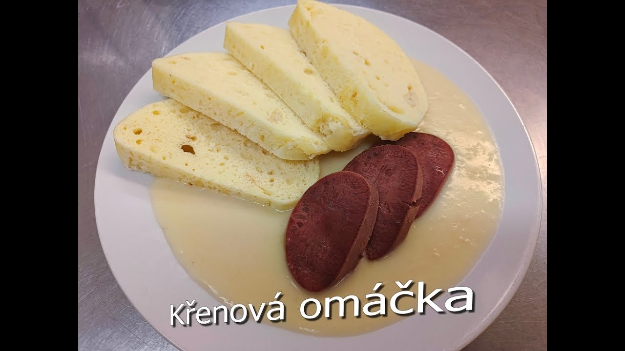 Hovězí jazyk s KŘENOVOU OMÁČKOU - jak se dělá v profi kuchyni