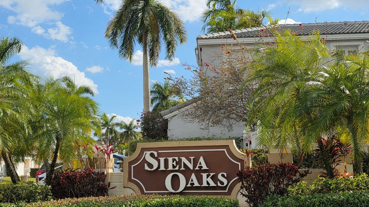 Siena Oaks in Palm Beach Gardens Florida 