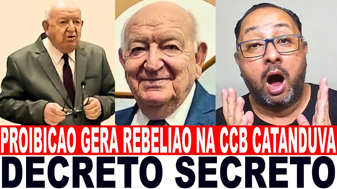 DECRETO DA CCB PROÍBE MÚSICOS de Outras Igrejas? | REVOLTA em Catanduva 🚨