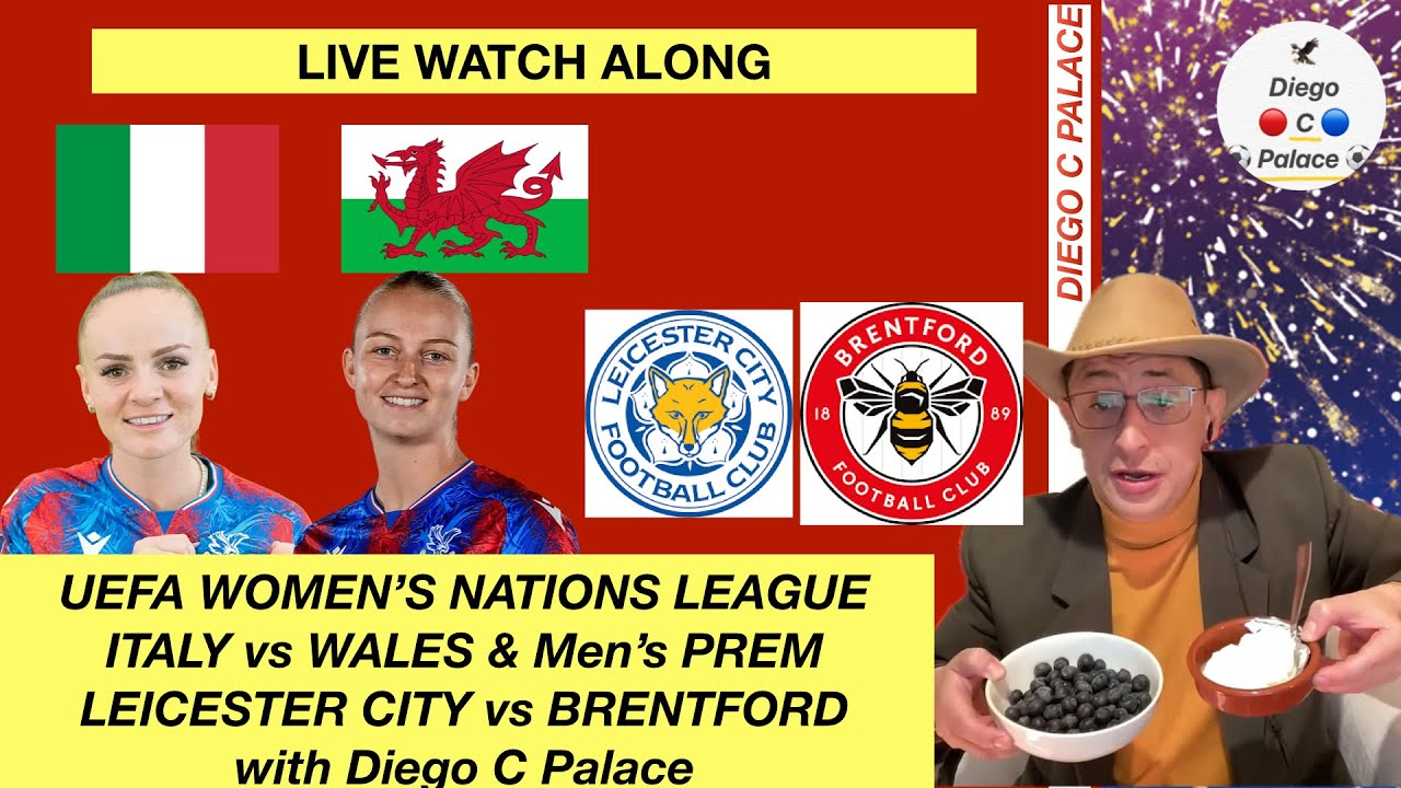 ITALY 1-0 WALES UEFA Women's Nations League LIVE WATCH ALONG 