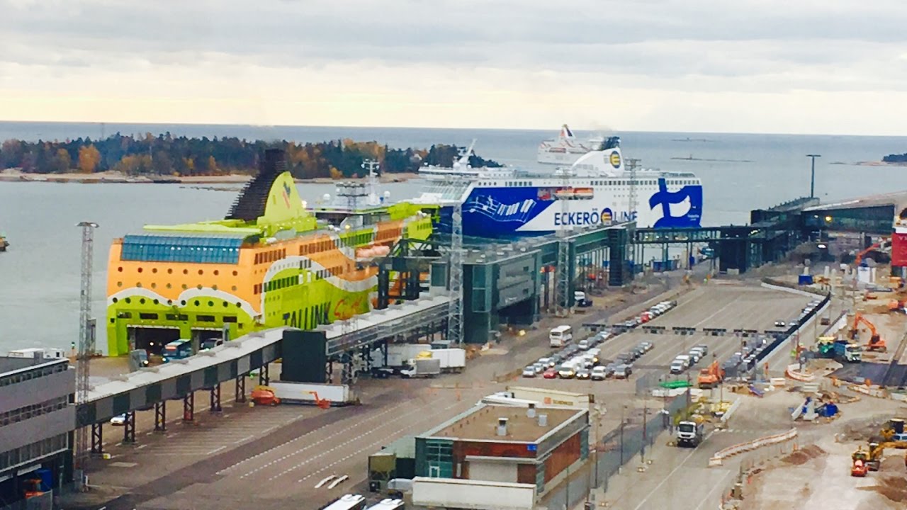Laivat Länsisatamassa 17.10.2016