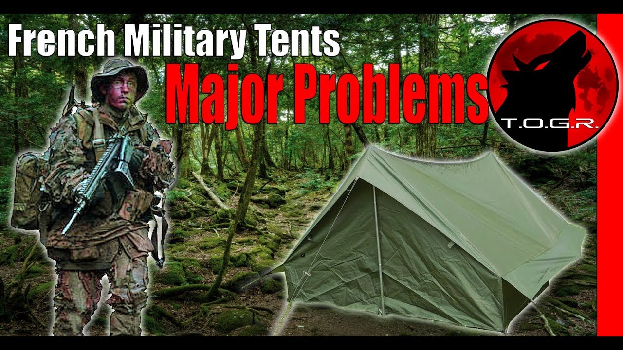 BEFORE YOU BUY - Warning!- French Army Tents F1 and Desert Commando