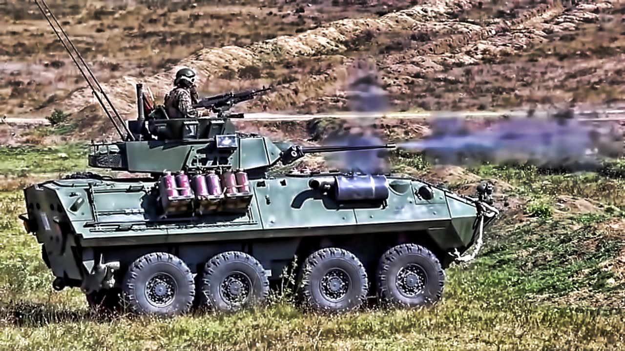 USMC Light Armored Reconnaissance • Live Fire LAV-25 Exercise