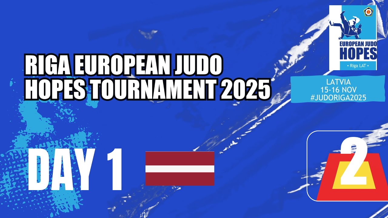Riga European Judo Hopes Tournament 2025 - Day 1 - Tatami 2