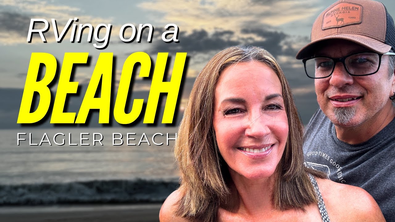 RV CAMPING at Gamble Rodgers is the BEST Beach Experience!