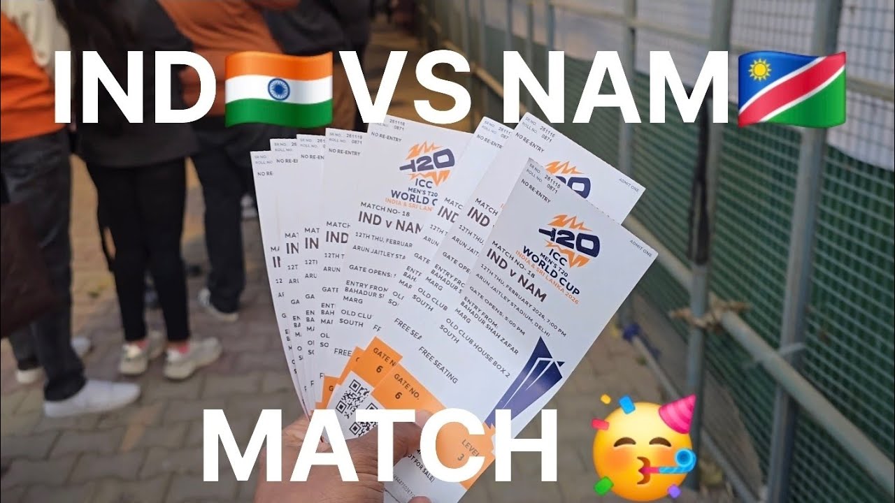 DAY 129 / 199 DAY CRICKET 🇮🇳INDIA VS NAMIBIA🇳🇦 #TODAY MATCH #cricket #trending #vlog #viralvideos 