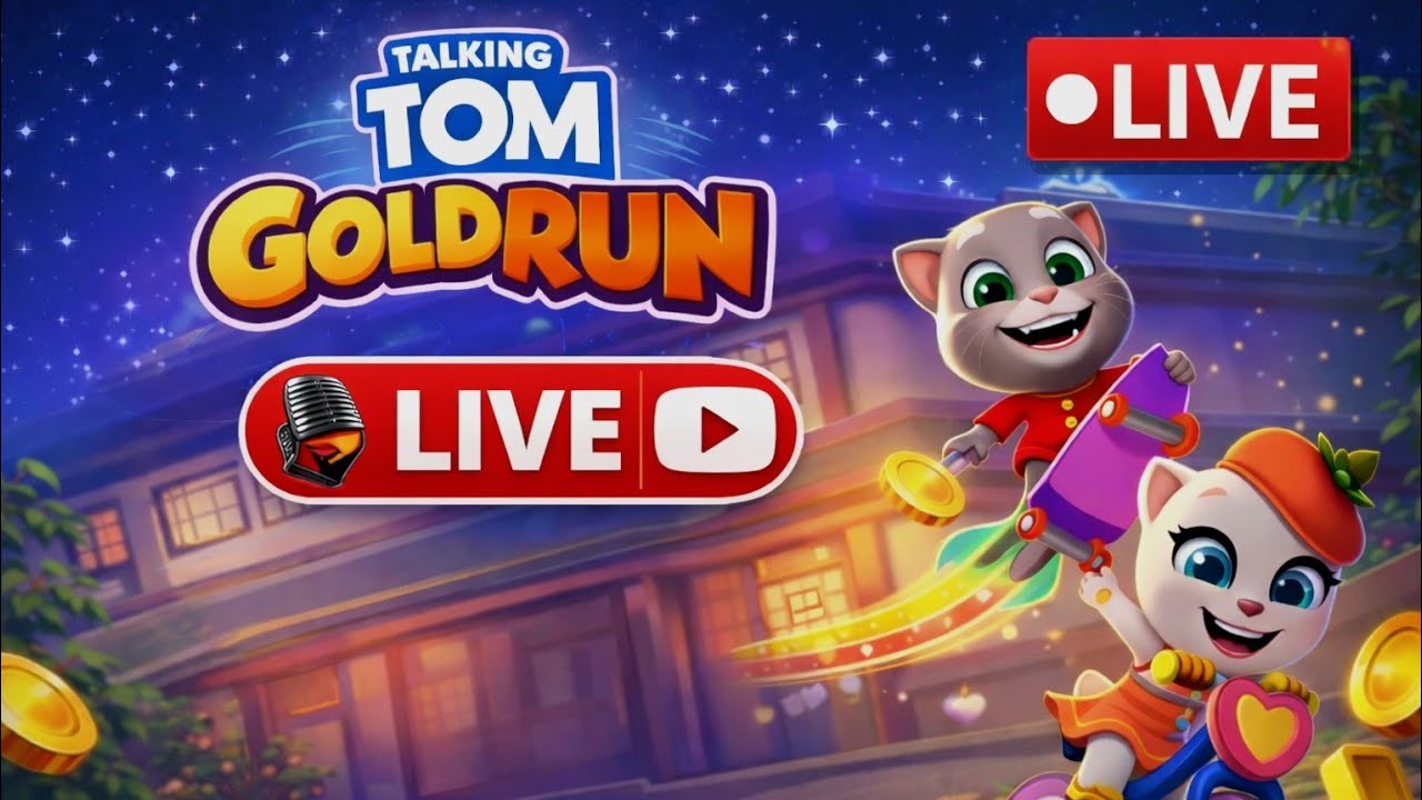 Gaming X9z is live Tom Gold run gameplay 