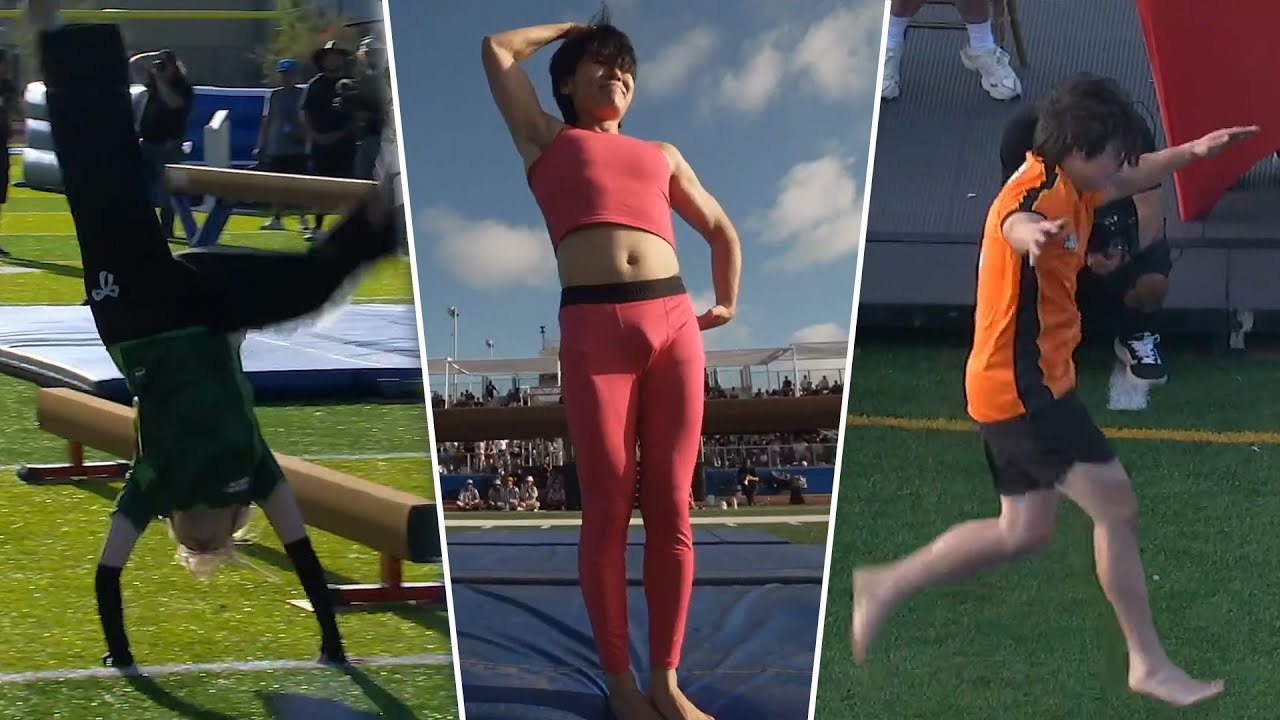 Michael Reeves, Toast and LilyPichu's Gymnastic Performances | Ludwig's Streamer Games 2025