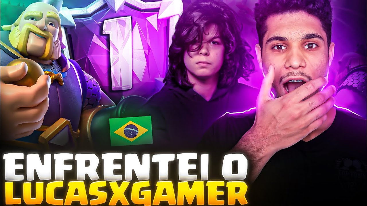 O TOP 1 GLOBAL ESTÁ COMIGO! NOVO DECK DE GIGANTE REAL