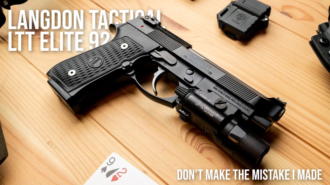 Langdon Tactical LTT Elite 92…Don't make the mistake I made!