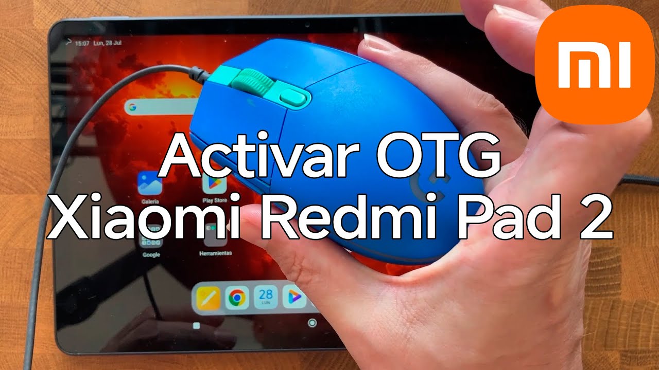 Como Activar el USB OTG en la Tablet Xiaomi Redmi Pad 2 - Xiaomizate