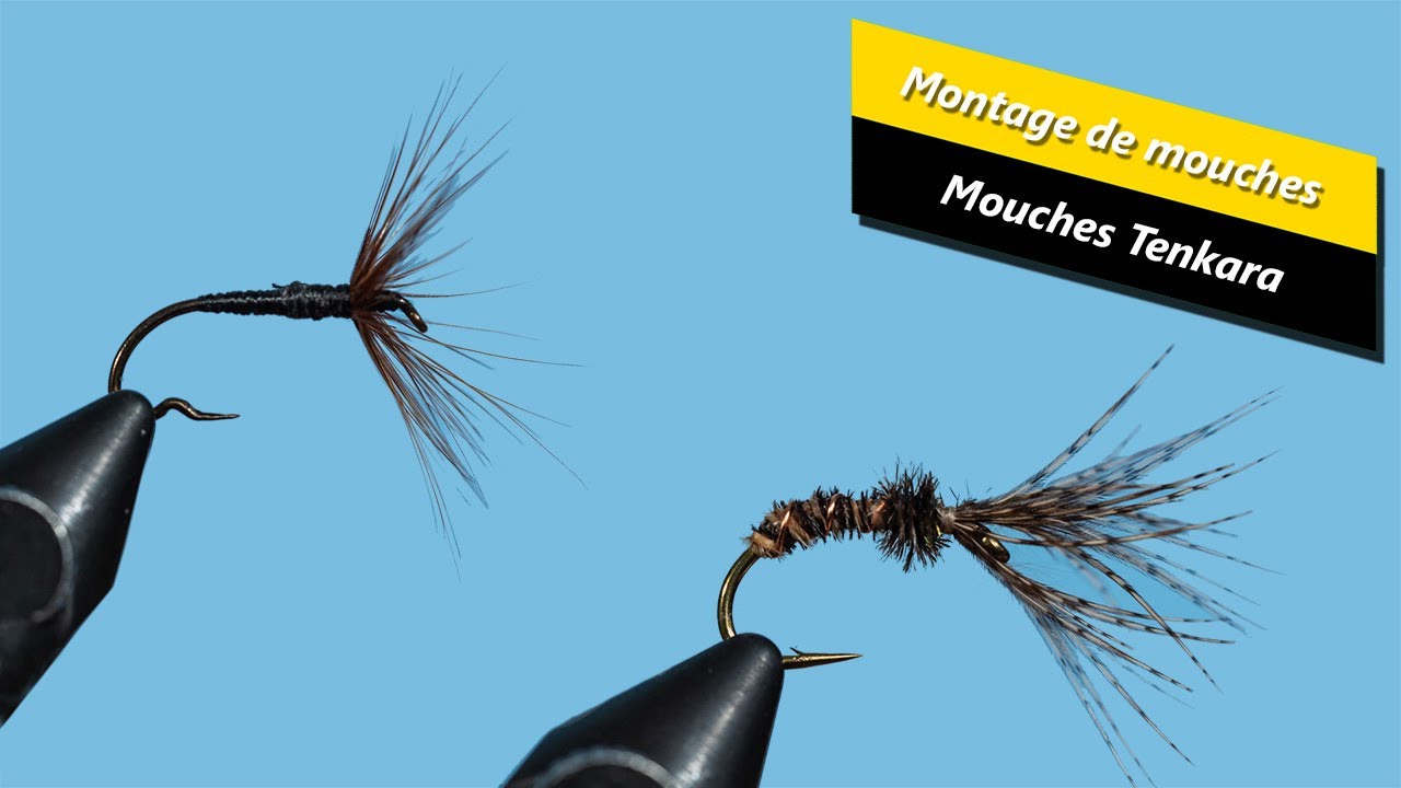 Montage de 2 mouches de type Tenkara