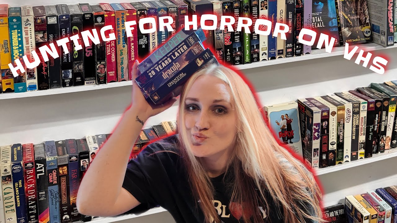 VHS Hunting 📼 | Vintage Stores and A Huge Physical Media Haul