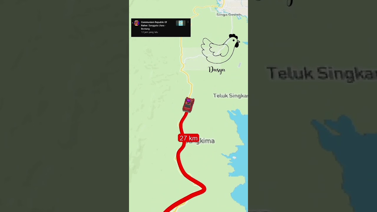 Sangatta Utara - Bontang #shortvideo #travel #map #geography #shorts #history #video #indonesia