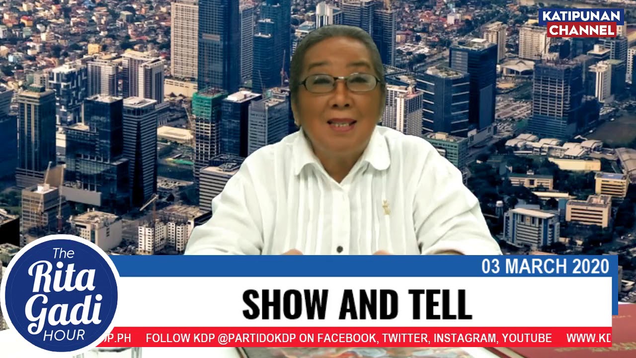 Show and Tell | The Rita Gadi Hour