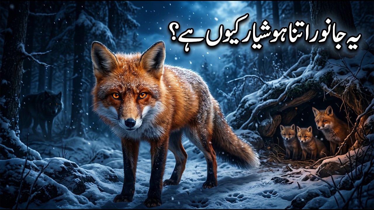لومڑی کی خفیہ زندگی | فطرت کی ایک حیرت انگیز دستاویزی کہانی | Fox Documentary in Urdu