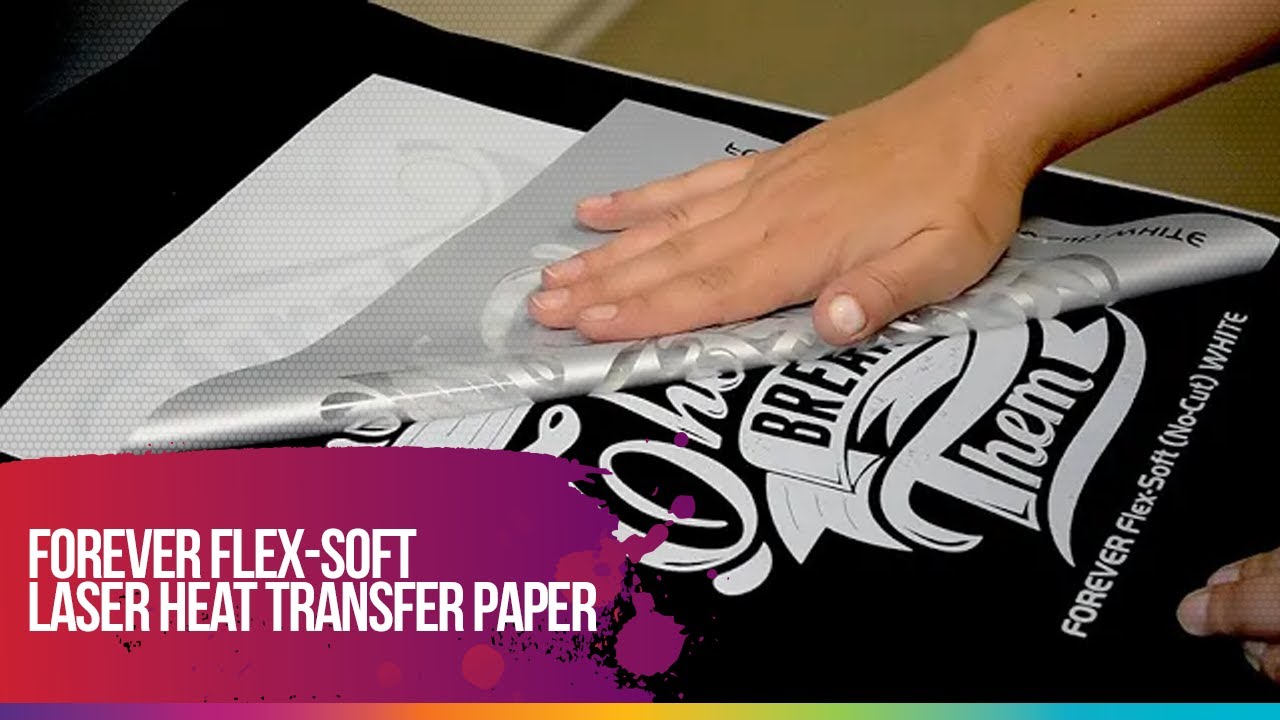 FOREVER Flex-Soft (No-Cut) laser heat transfer paper