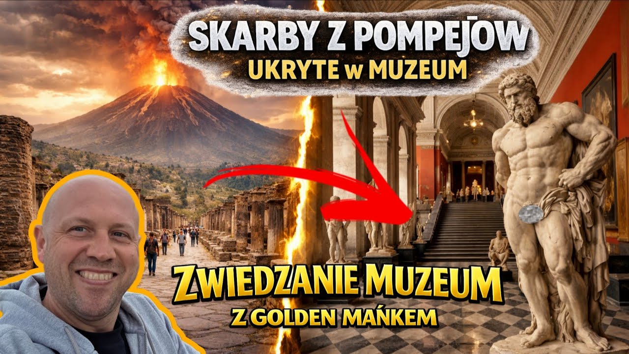 Gdzie naprawdę są skarby z Pompej&oacute;w? Musisz zobaczyć muzeum w Neapolu!!!