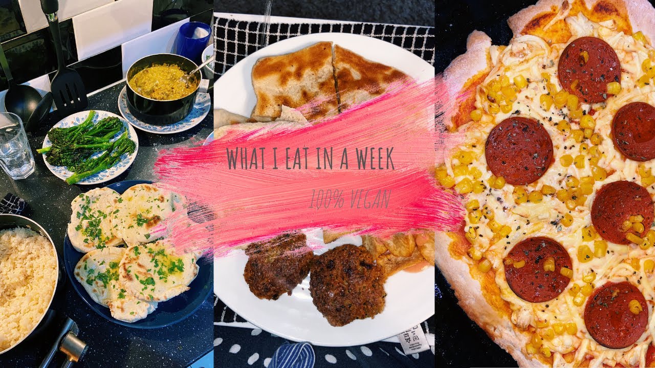 WHAT I EAT IN A WEEK || FT MY DAILY VEGAN VITAMINS