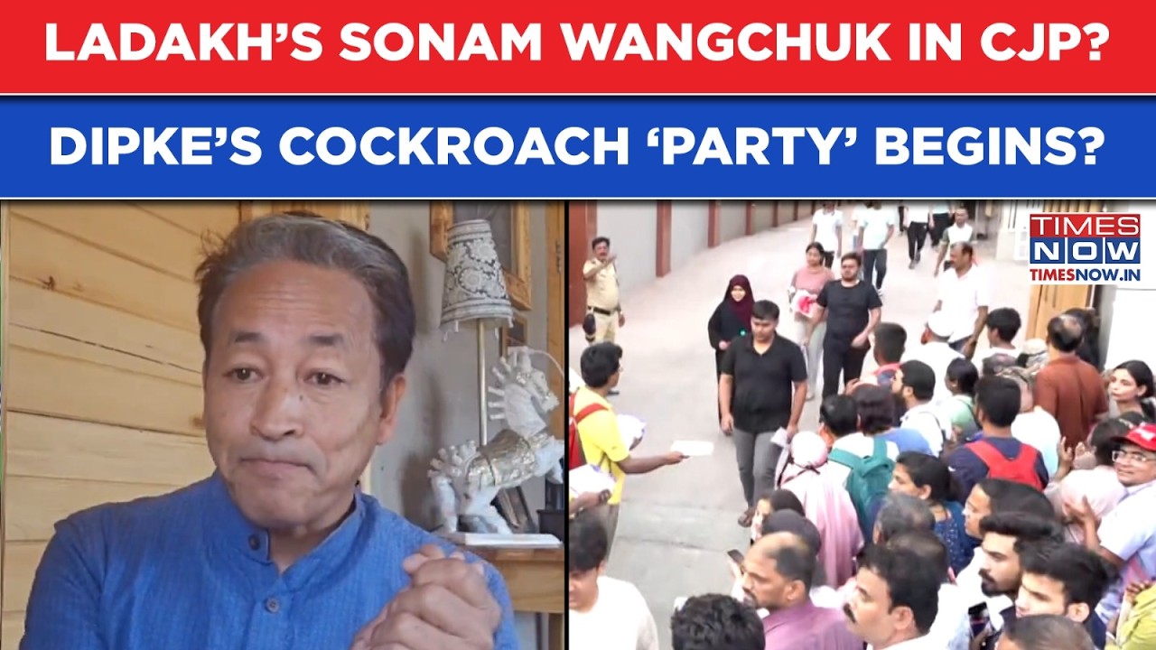 Ladakh&rsquo;s Sonam Wangchuk Joins Abhijeet Dipke As India&rsquo;s Cockroach Janta Party Takes Shape? Watch