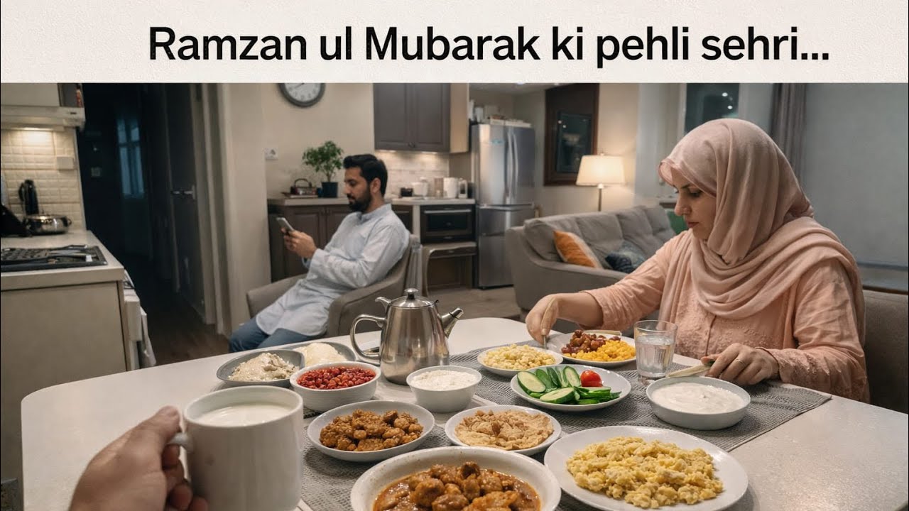 Ramzanul Mubarak 2026 ki pehli sehri