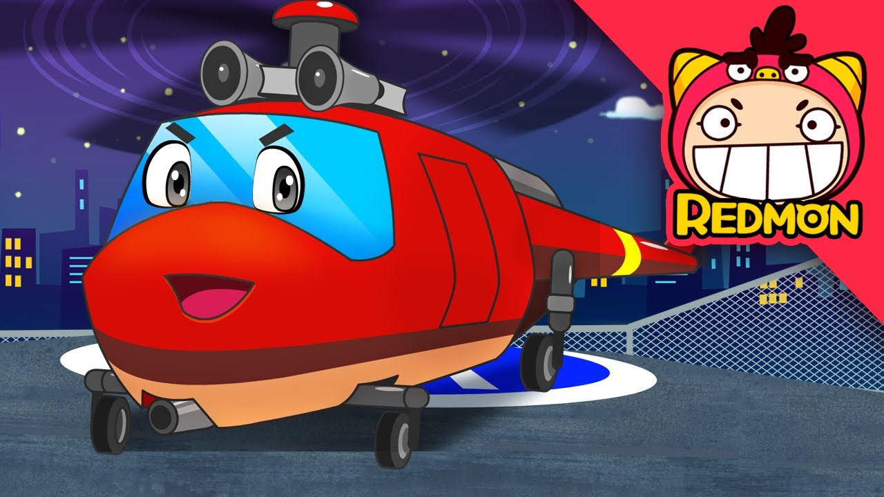 Helicopter song | Vehicle song | Nursery rhymes | REDMON