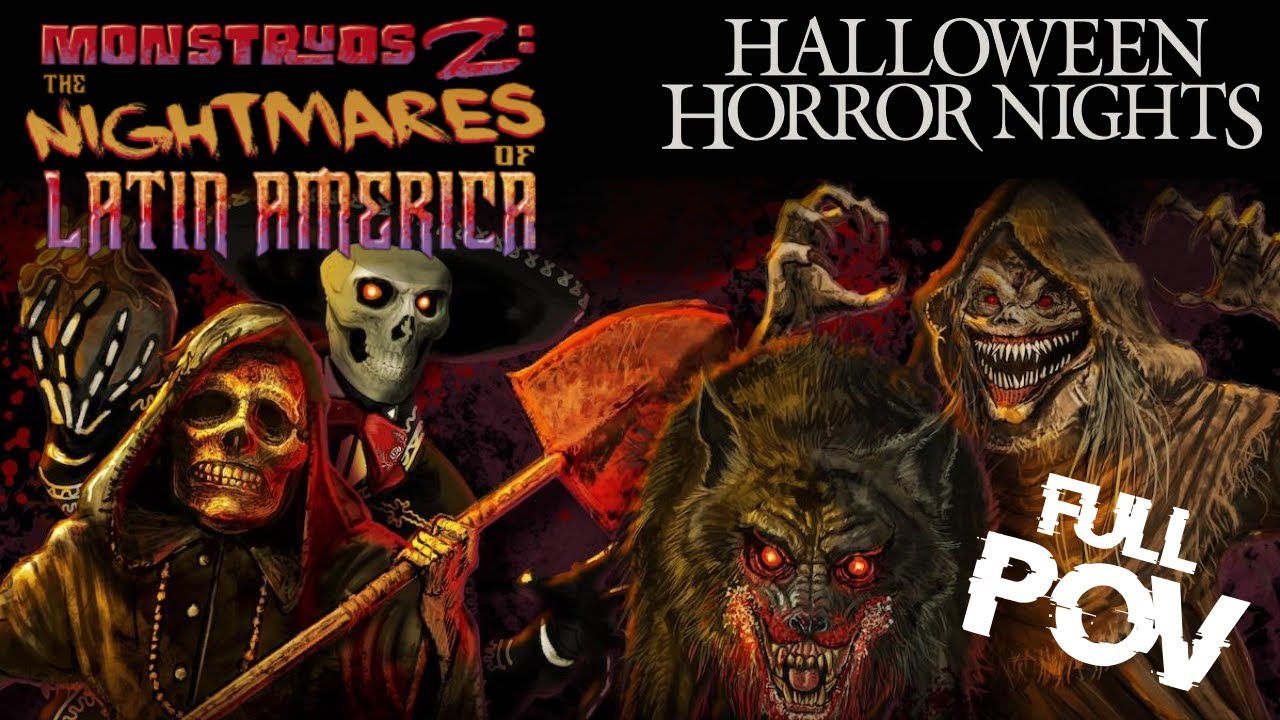Monstruos 2: The Nightmares of Latin America | HHN 2024 Hollywood Maze Walkthrough