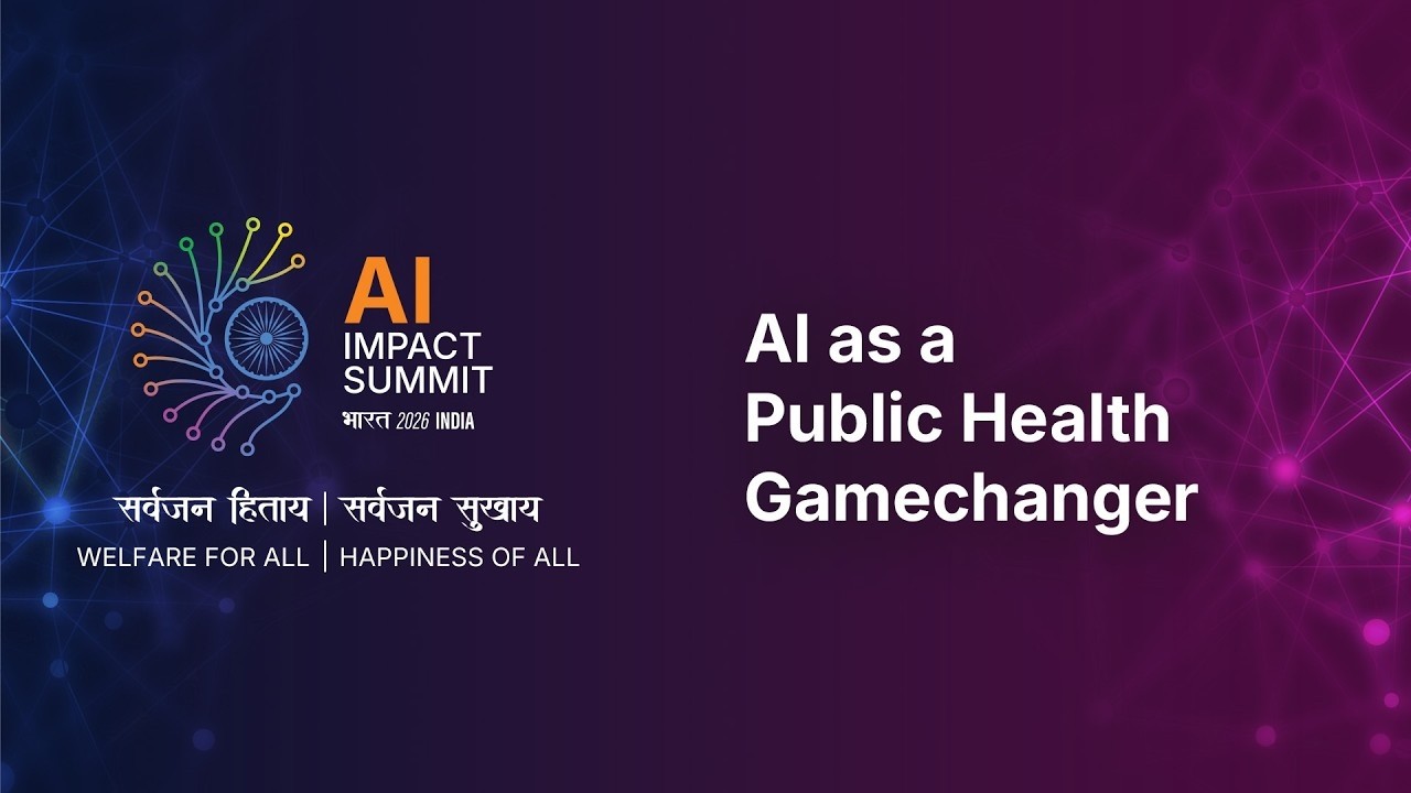 LIVE: AI for Public Health Impact | MoS Health Smt. Anupriya Patel | India AI Impact Expo 2026