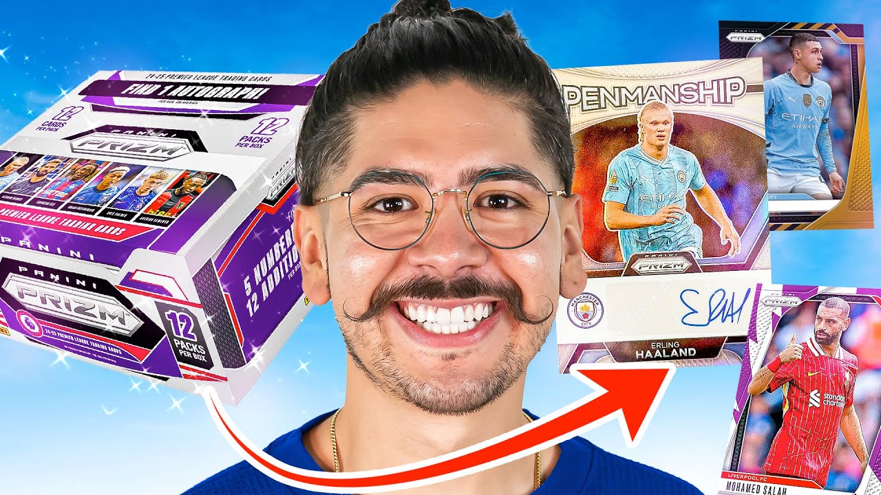 БЕЗУМНЫЙ АВТОМОБИЛЬ ПРЕМЬЕР-ЛИГИ! PANINI PRIZM SOCCER 2024-25!