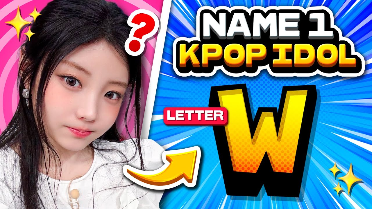 🗣️ Can You Name a K-pop Idol for Every Letter A–Z? ✍️ ANSWER - KPOP QUIZ ⏰