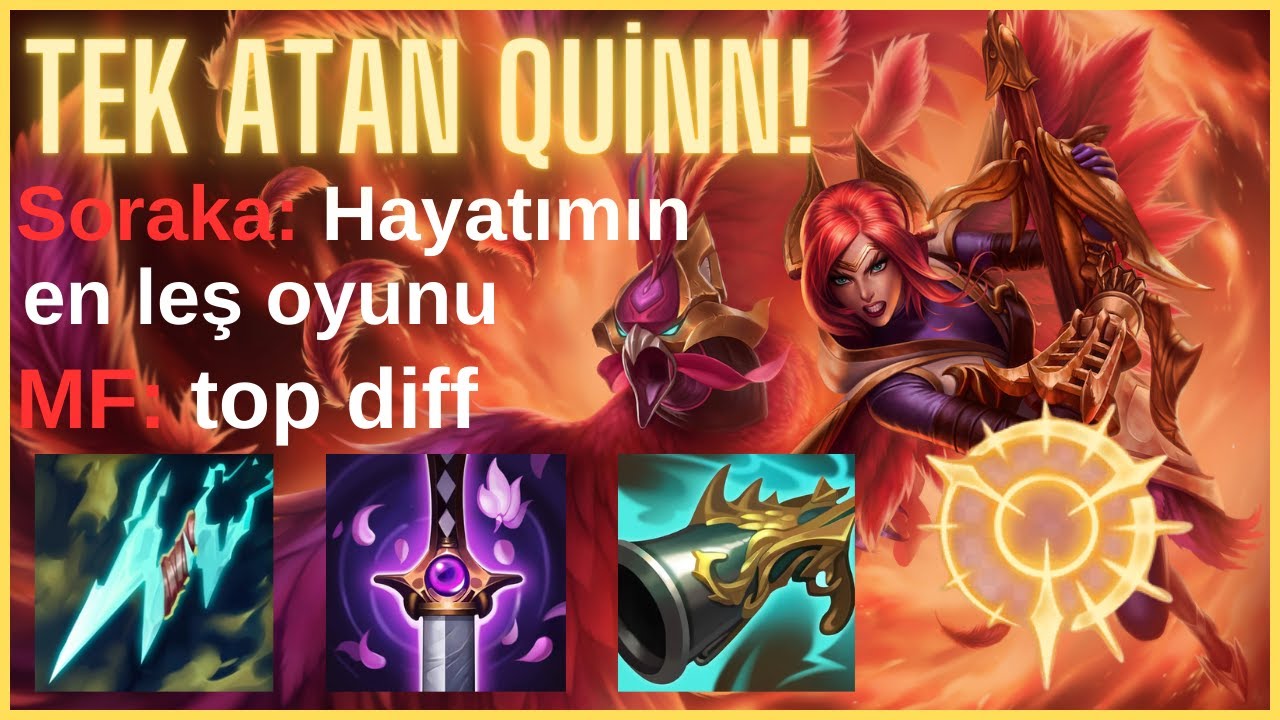 Quinn vs Kayle | Hata Değerlendirmek Sanattır | Düşük Elodan Çıkma Taktikleri