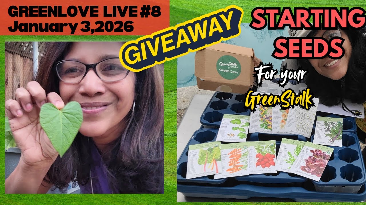 LIVESTREAM #8: All about Seed Starting for the GreenStalk