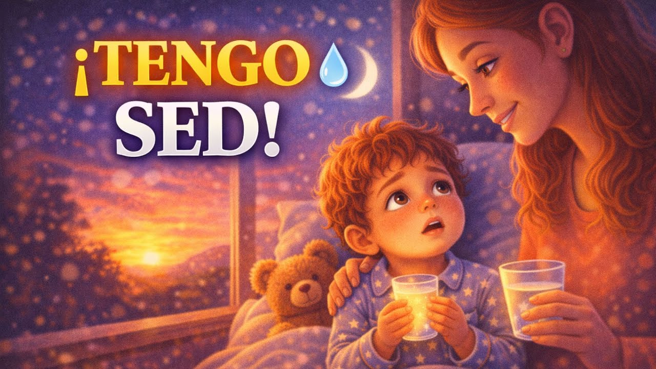 ¡TENGO SED! | Un Cuento Infantil para Dormir y Calmarse