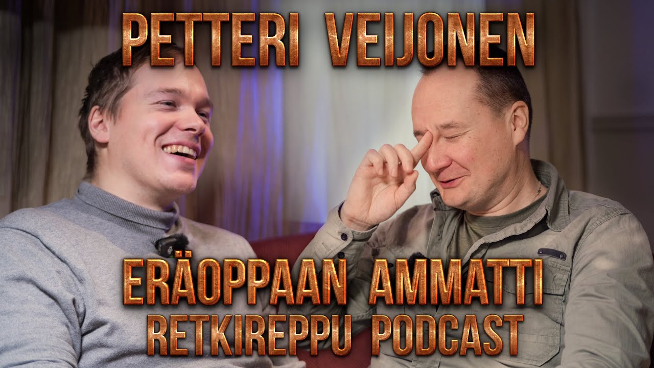 Retkireppu Podcast Jakso 7 | Eräopas Petteri Veijonen | Vaellus Retkeily