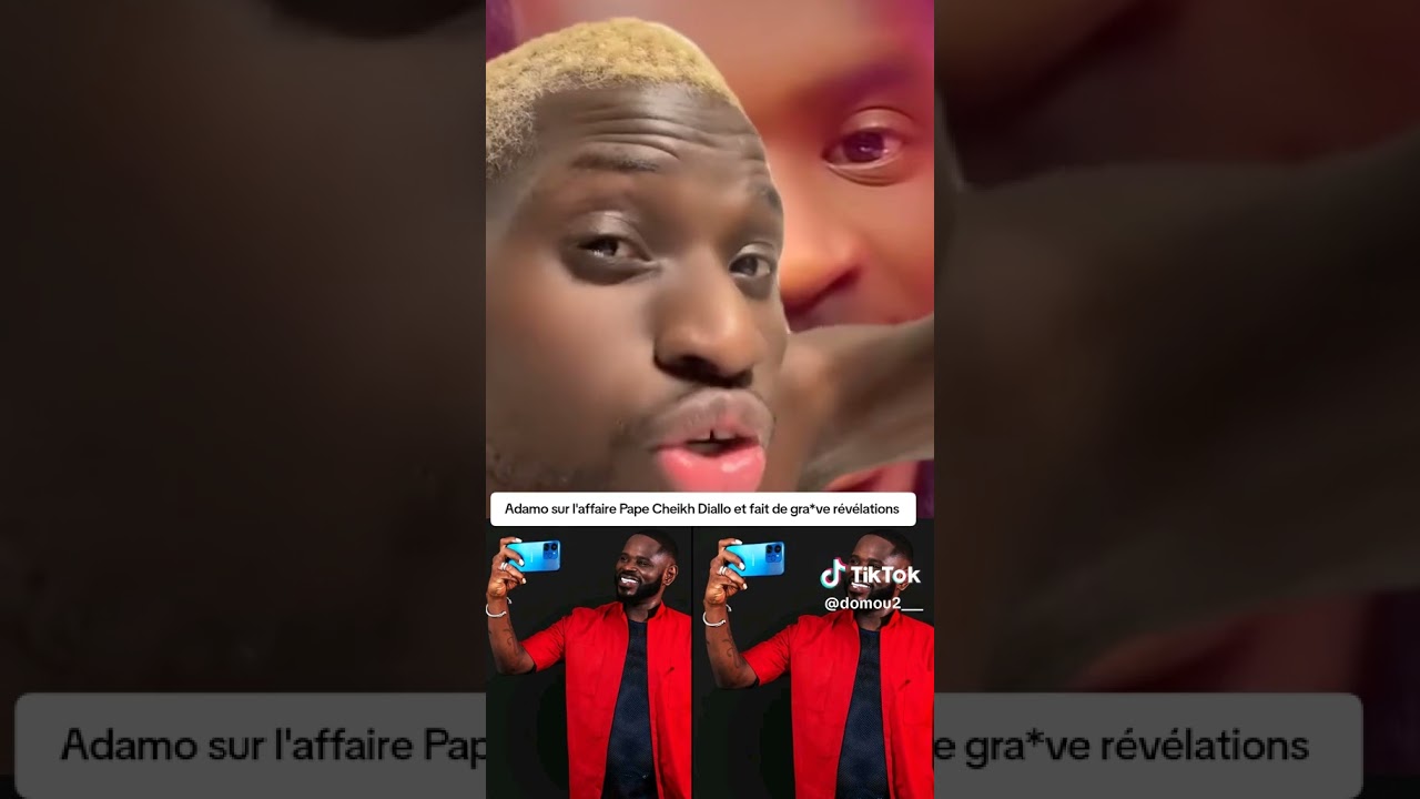 Adamo sur l'affaire Pape Cheikh Diallo et fait de gra* ve r&eacute;v&eacute;lations😱 #adamo #live #tiktok