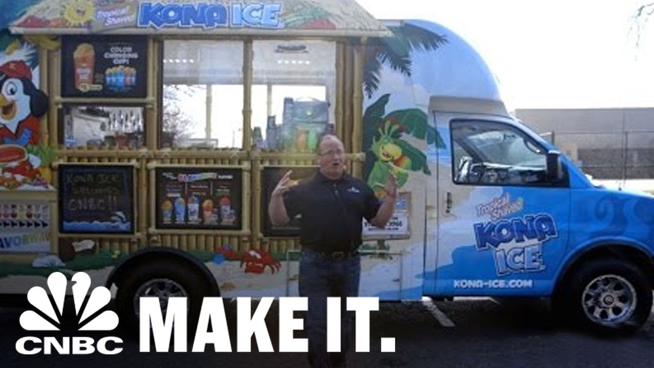 How Kona Ice Cracked The 'Creepy Ice Cream Truck' Problem | CNBC Make It.
