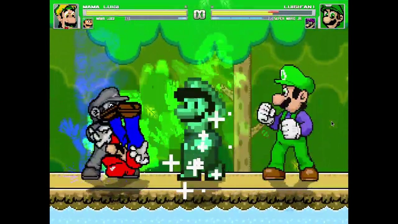 MUGEN Survival #113: SSB Mama Luigi(eu) e xXPGlitz236's Mama Luigi