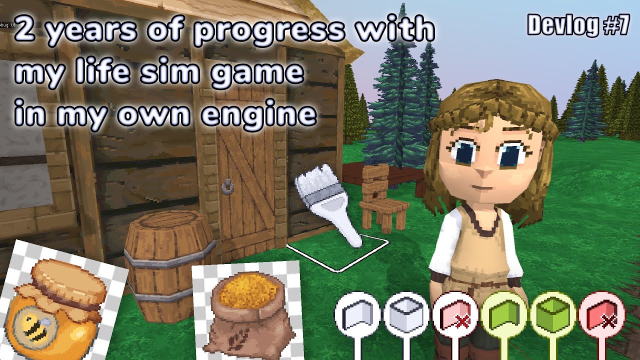 Crafting a Medieval Simulator: Build Mode, and Character Editor - Medieval Life Devlog