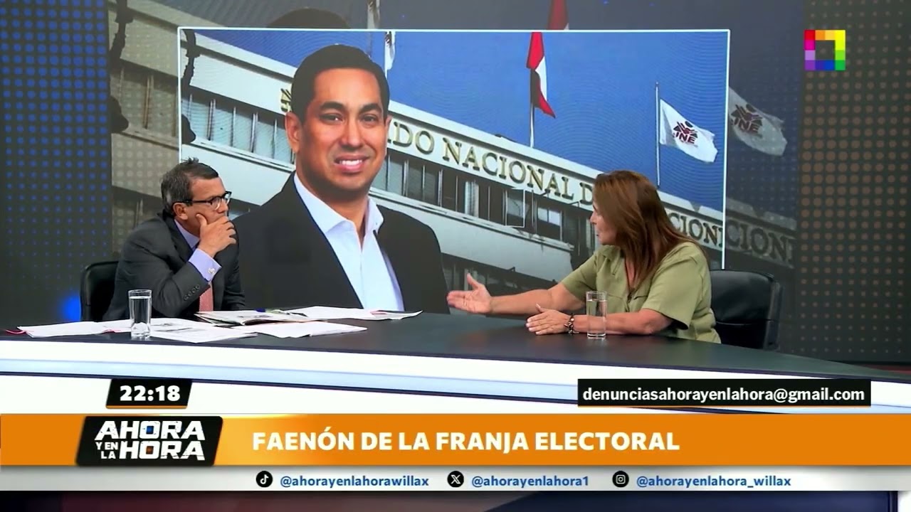 Ahora y en la Hora - FEB 04 - FAENÓN DE LA FRANJA ELECTORAL | Willax