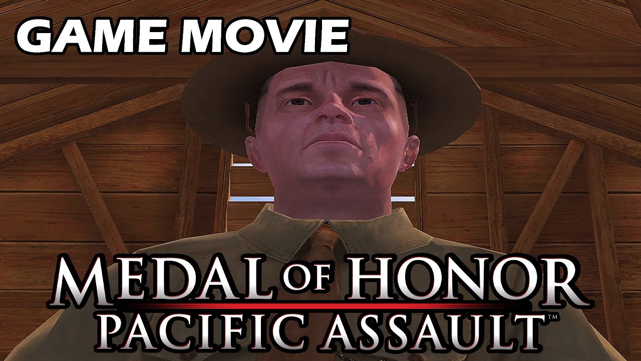 Medal Of Honor: Pacific Assault (2004) -  Full Game Movie - All Cutscenes