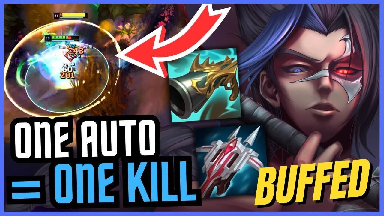 CRIT KAYN JUST GOT A MASSIVE BUFF! (ONE AUTO = ONE KILL)
