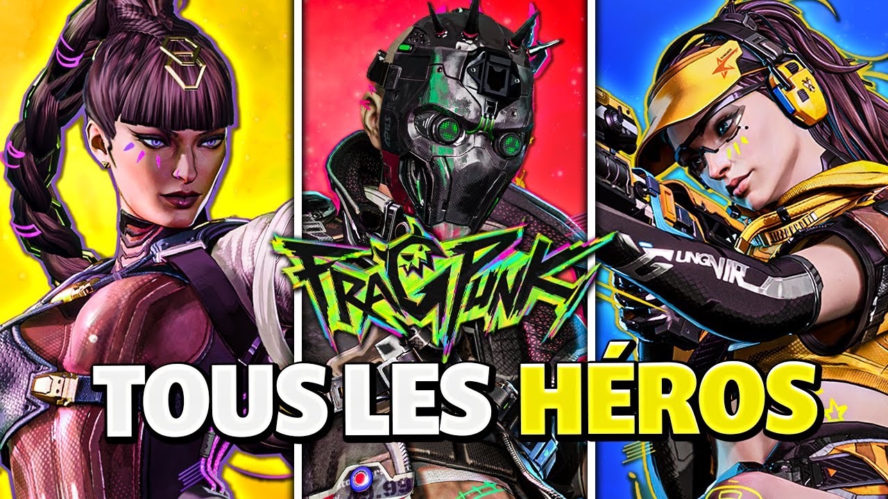 TOUTES les COMPÉTENCES de TOUS LES PERSONNAGES de FragPunk ! ► Présentation des 13 Lancers