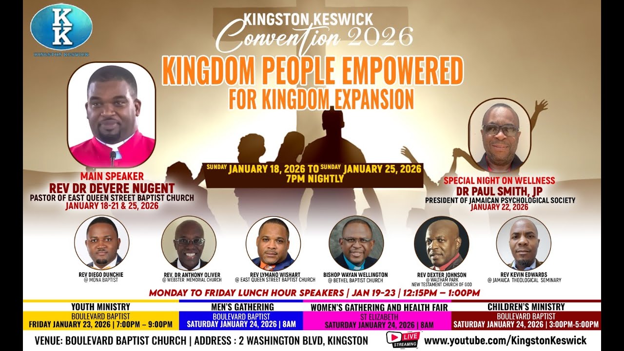 January 21, 2026 - Kingston Keswick 2025 - Kingdom People Empowered for Kingdom Expansion