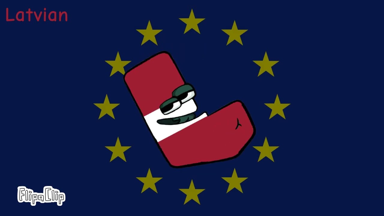 Flag Alphabet Lore Band: Europe