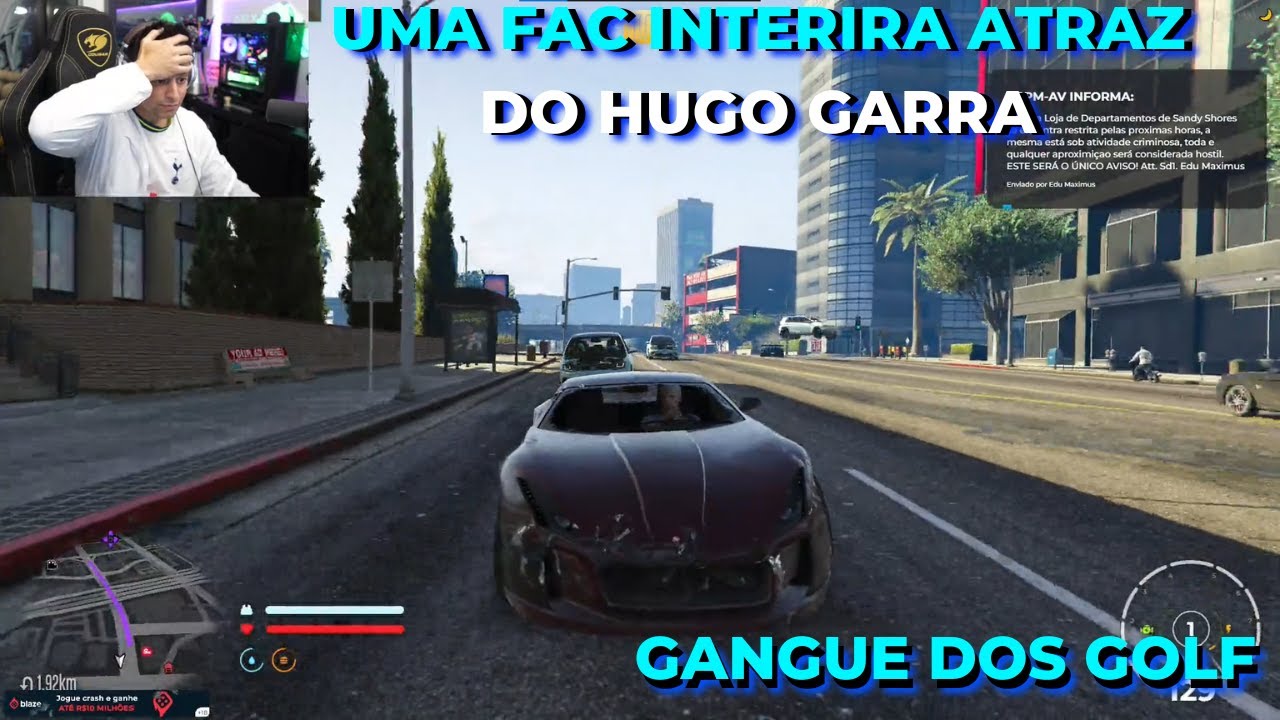 HUGO GARRA IS BACK PART 2 [GTA RP] #cda #gtarp #hugogarra #lordclipsrp #valley #cdavalley