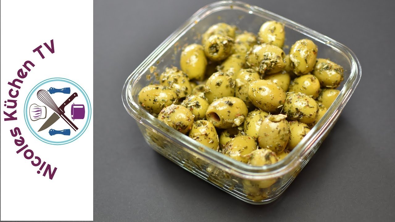 Eingelegte Oliven selber herstellen - einfach, schnell und super lecker - Thermomix®TM5®