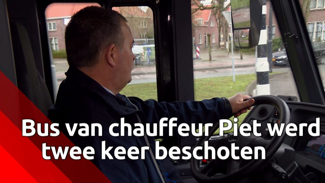 Bus van chauffeur Piet twee keer op één avond beschoten