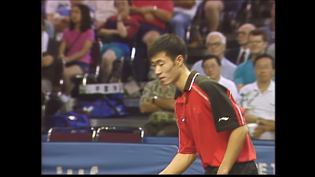 Kong Linghui / Liu Guoliang v. Wang Liqin / Yan Sen - the Men's Doubles Final at the 2000 US Open